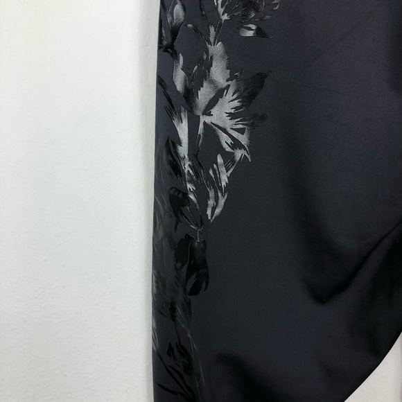FABLETICS black floral crop legging W15 - Picture 6 of 7